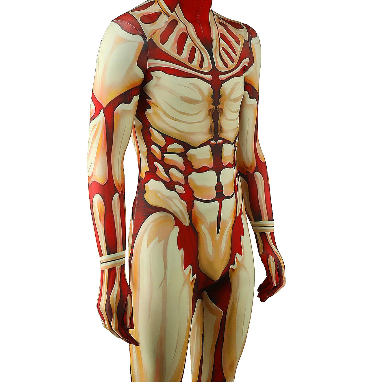 Attack on Titan: The Armored Titan | Titan Form Bodysuit Cosplay Costume 36 Attack on Titan Armored Titan Titan Form Bodysuit Cosplay Costume