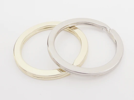 

6pcs Key Ring Clasp ,Round Key Ring , Split Key Ring,Key Chain Ring Inner 1 1/8inch SR-022