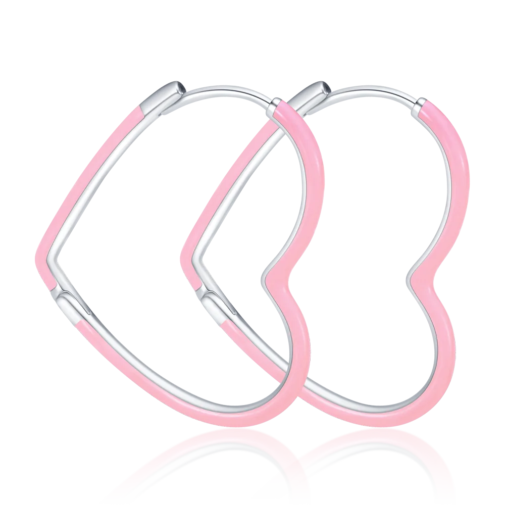 2022 Charm Double Hoop Earrings 925 Silver Fit Original Brand Charms Diy Fine Jewelry Gift For Women Fine Earring Making Gift 