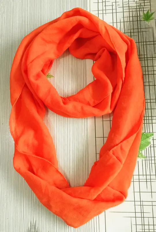 New Fashion Children Comfortable soft cotton Scarf Loop Kids Solid Infinity Scarves Baby Accessories