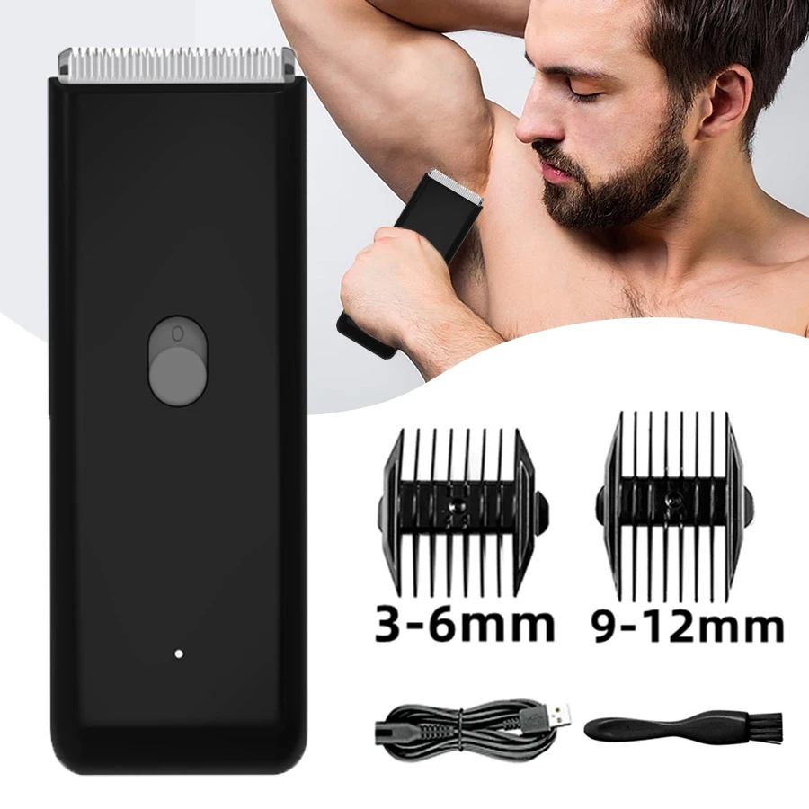 MINI Hair Cutting Machine Professional Beard Trimmer Electric Shaver for Adult Body Hair Shaving IPX6 WaterProof Safety Razor