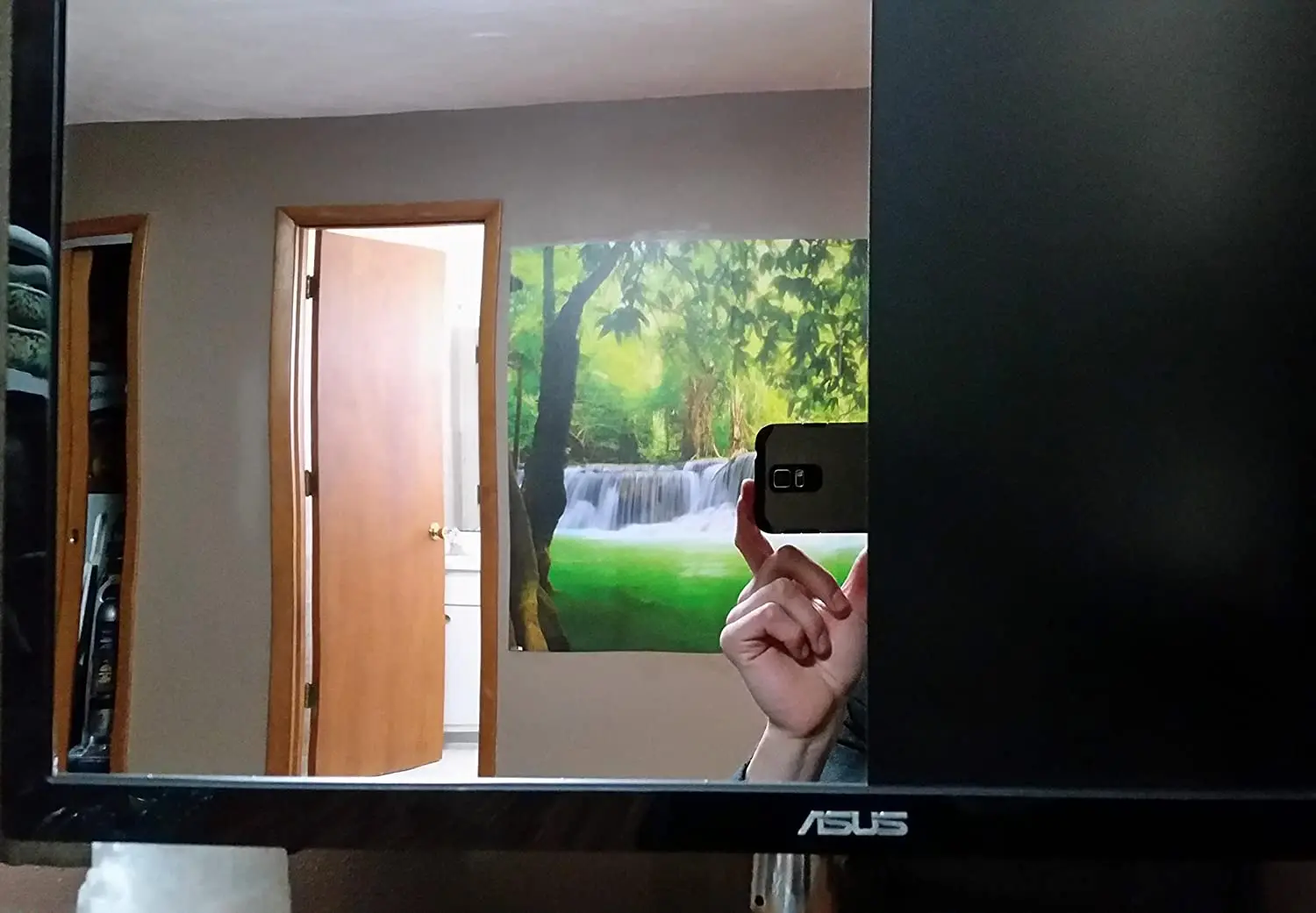 Double Sides Mirror Acrylic (PMMA) Two-Way/See-through Infinity/Illusion/Smart/Surveillance Mirror 300x400x3MM
