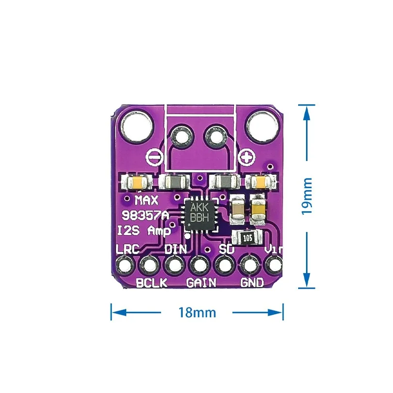 รูปสินค้า โมดูลขยายเสียงดิจิทัล 3W สำหรับ Raspberry Pi Pico ESP32 Arduino
