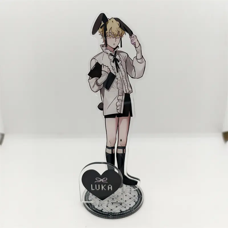 Anime ALIEN STAGE Keychains Pendant Car Key Chain Acrylic Stand MIZI SUA TILL IVAN HYUNA LUKA Fans Gifts Cosplay Accessories - Image 6