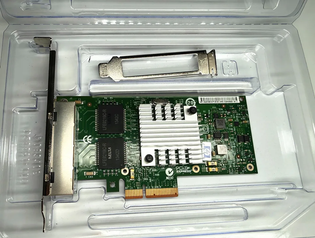 인텔 I340-T4 쿼드 포트 이더넷 기가비트 PCI 네트워크 어댑터, IBM 49Y4242 49Y4241 HP NC365T