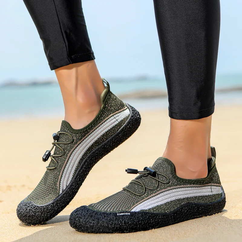 Herrenschuhe Barfuß-Strandschuhe Niedrige Mesh-Anti-Rutsch-Fitness-Sportschuhe Schnelltrocknende Bachkletterschuhe Herren-Sneaker – Detail 35