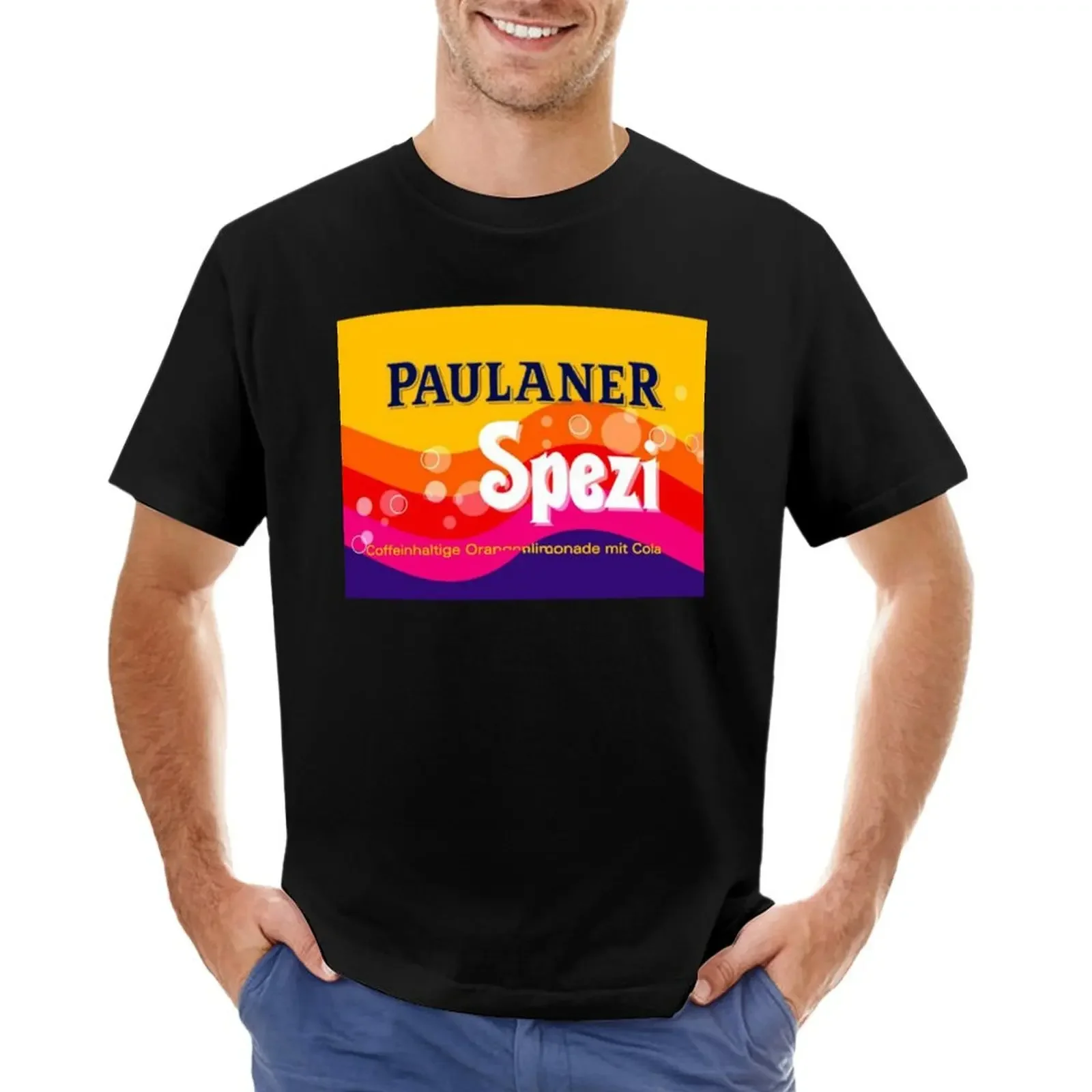 Paulaner Spezi T-Shirt Customs Sublime Plain Men Clothes