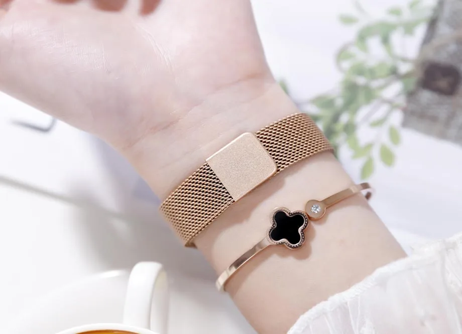 2022 New brand Starry Sky Women Watch Fashion Elegant Magnet Buckle Vibrato Purple Gold Ladies Wristwatch Luxury Women Watches 6