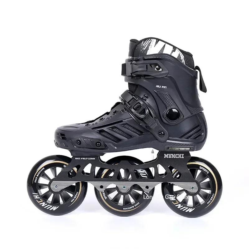 Roller skates Big three wheel speed skates adult professional racing roller skates adult roller skating children for men and women