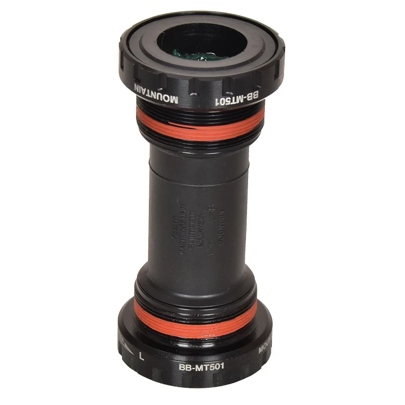 Bicycle Bottom Bracket SHIMANO DEORE BB-MT501 Threaded 68/73mm Shell For Mountain Bike