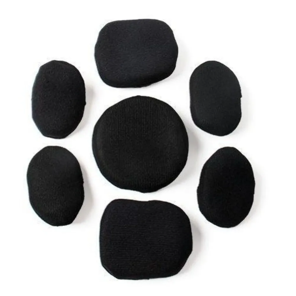 7pcs New Flexible Helmet Pads Adjustable with Adhesive Helmet Lining Soft Portable Replacement Foam For Motorcycle Bicycle