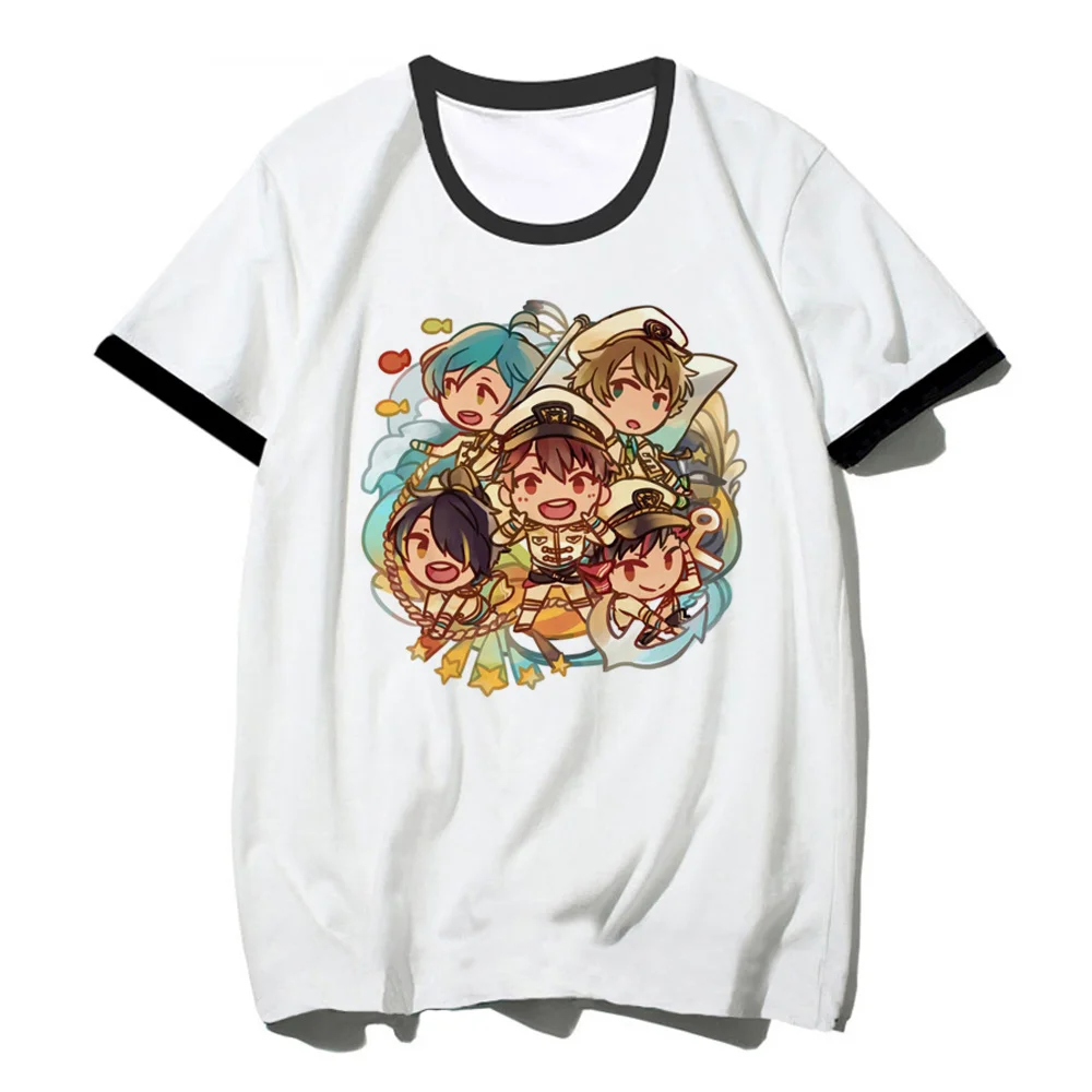 Ensemble Stars Tee Women Comic Harajuku Funny Top Girl Graphic Clothing