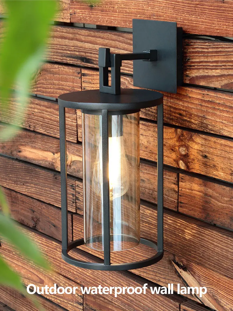 Minimalist Outdoor Wall Lamp