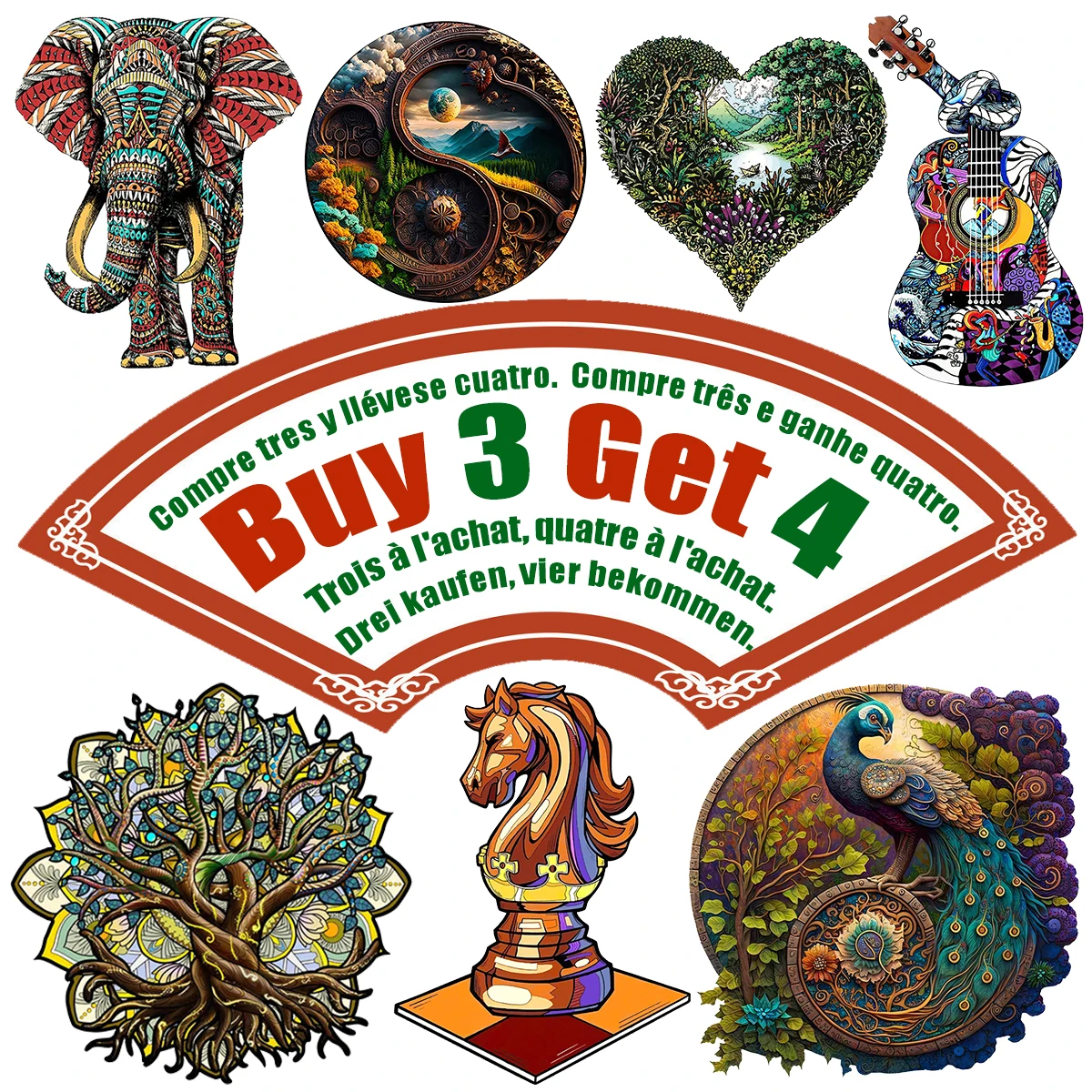 

Noble Peacock Wooden Jigsaw Puzzle Toy Wooden Puzzles For Adults Kids Christmas Gifts Educational Games Toys Wol Wooden Puzzle