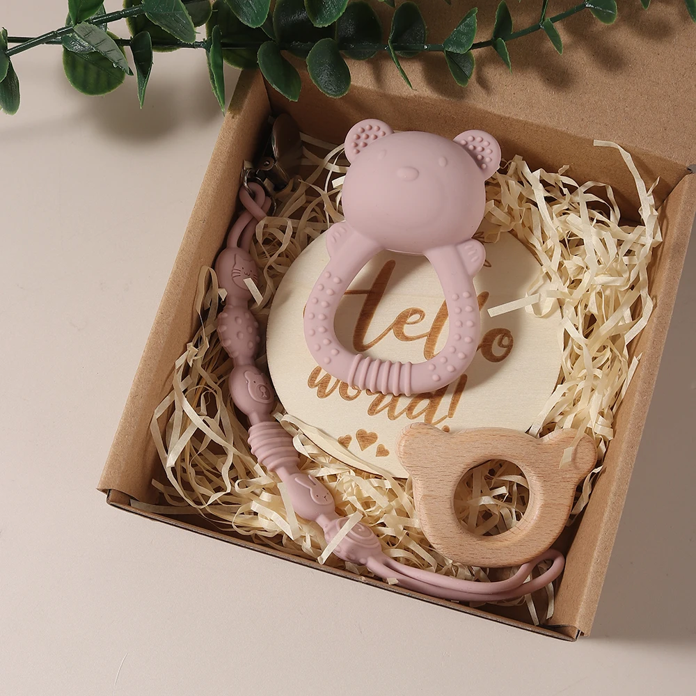 مجموعة عضاضة سيليكون أرنب