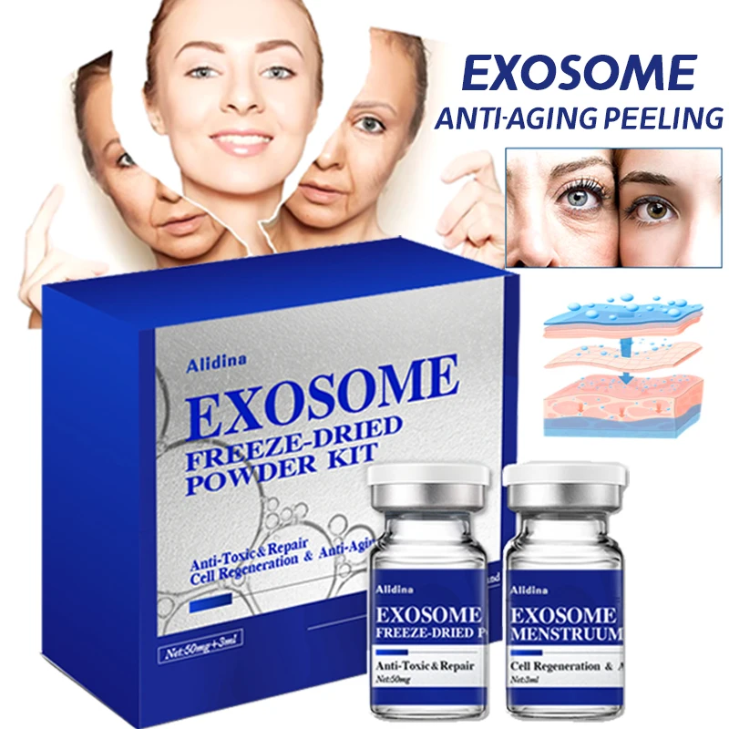 Exosome Stem Cell Anti Aging Removal Wrinkle Serum Firm Lift Fade Fine Lines Moisturizing Face Essence Skin Care Brighten Repair facial serum facial essence facial anti wrinkles product whitening serum