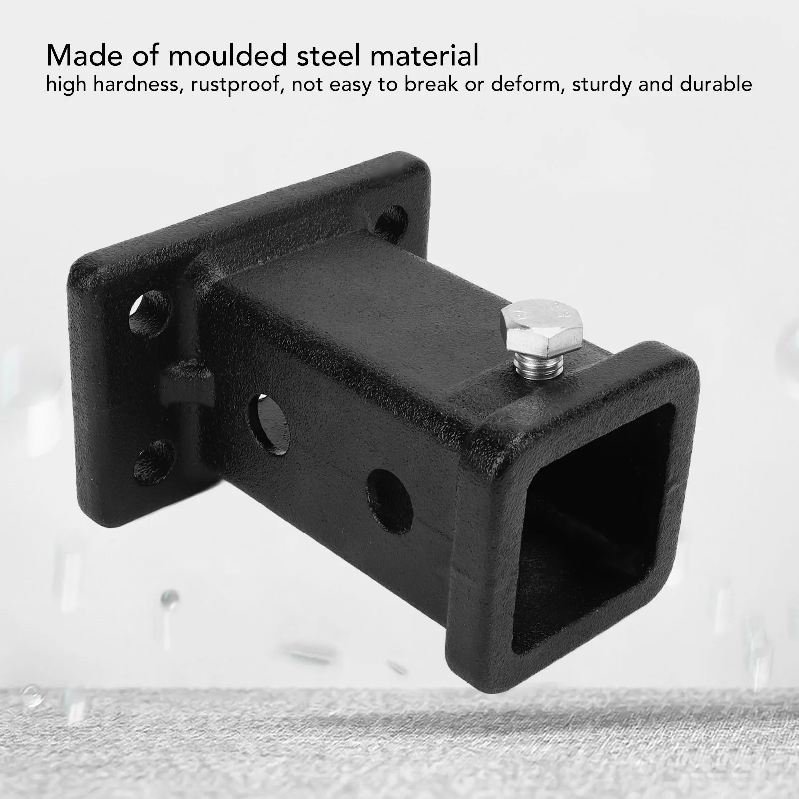 2 Inch Bout Op Ontvanger Buis Buis Trekhaak Ontvanger Adapter Buis Bout Op Ontvanger Adapter Universeel Voor Pick-up Trucks