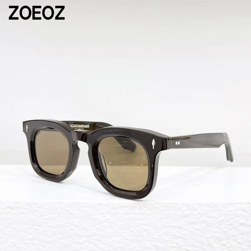 RetroThickFrameSquareMensSunglassesThickFramePlateSunProof