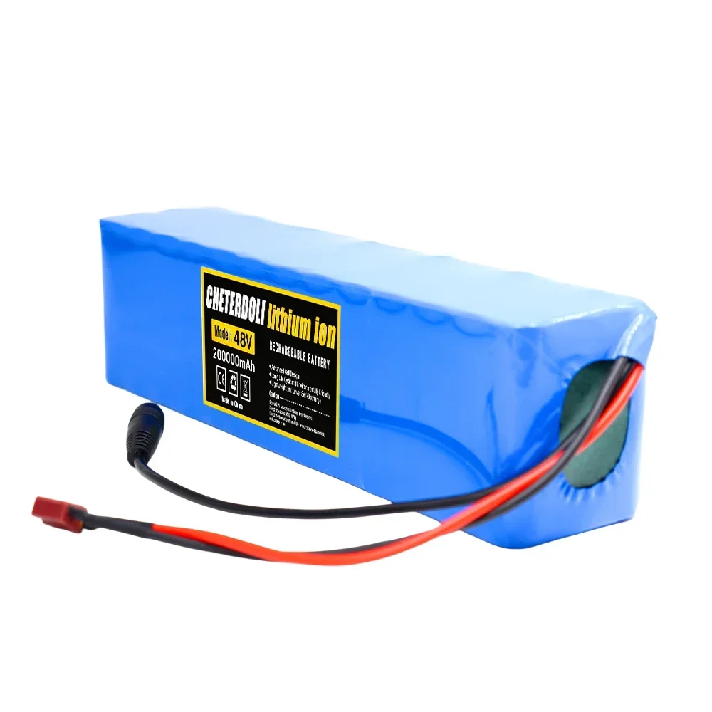 Batteria per E-Bike 48V 20Ah, Pacco Batterie agli Ioni di Litio 18650 13S3P, Kit di Conversione E-Bike Bafang 1000W e Caricabatterie 54.6V 2A + Connettore XT60 - immagine 4