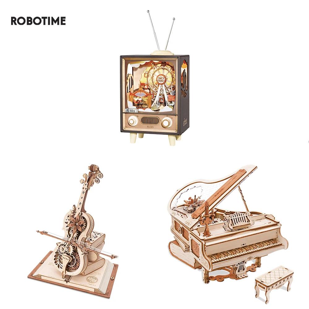 RobotimeRolifeSunsetCarnivalMusicBoxeswithLightsforKidsAdults