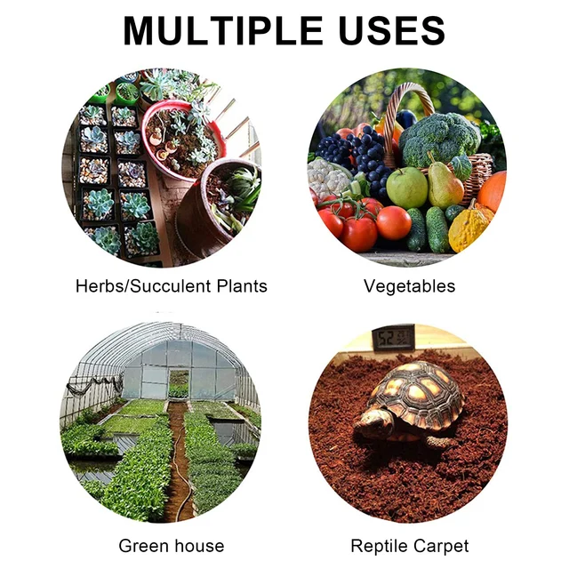 650 G Kókuszdió -Kókuszrill Tőzegtermesztés Organic Segítetlen Cserepes Kókuszrost Tápanyagok Kerti Zöldség Talaj Tápanyag Ágy - Image 5