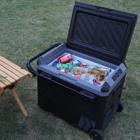 Réfrigérateur de voiture 12V AC DC, congélateur portable pour le camping, refroidisseur à compresseur électrique, SOW45, réfrigérateur-congélateur de voiture grande capacité 1