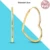 925 Silver Charm Double Hoop Earrings Fit Original Brand Charms Diy Fine Jewelry Women Gift For Fine Earring Making 32
