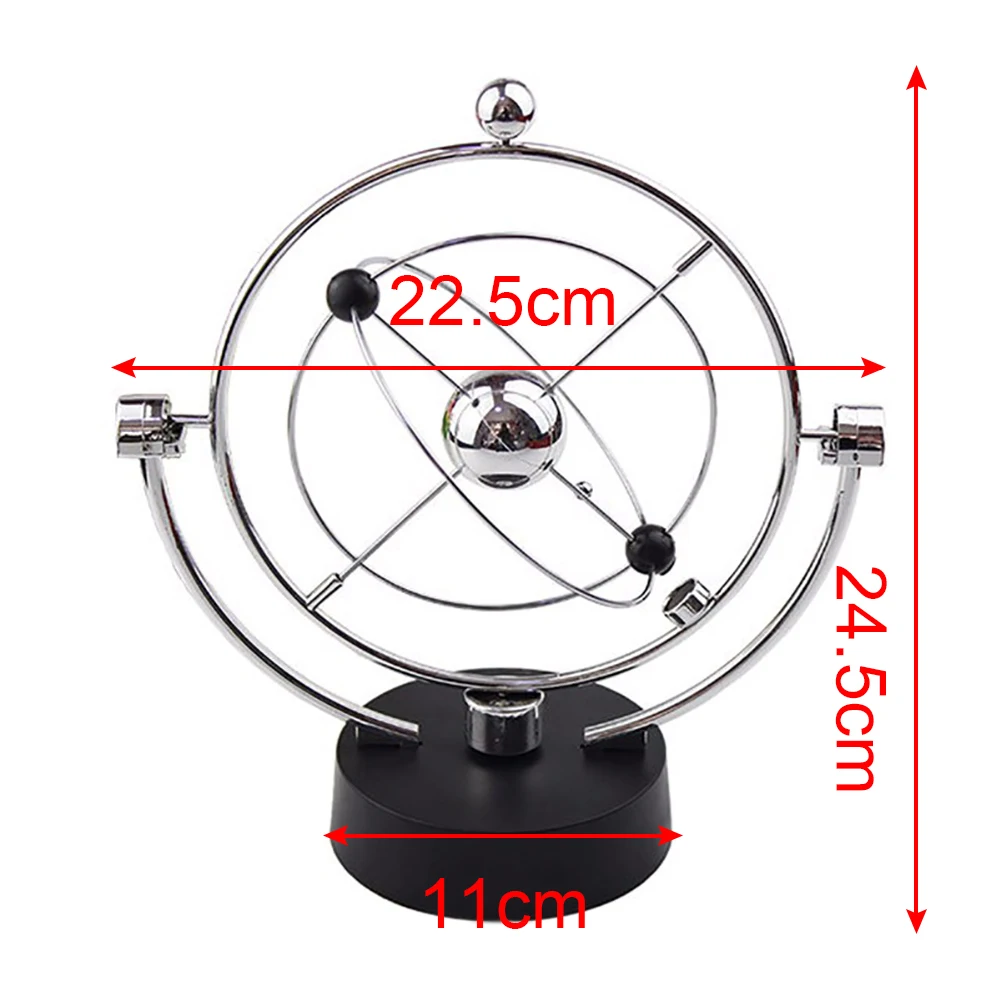 Desktop installation Galaxy swing Modern perpetual motion physics teaching equipment Home decoration office decoration