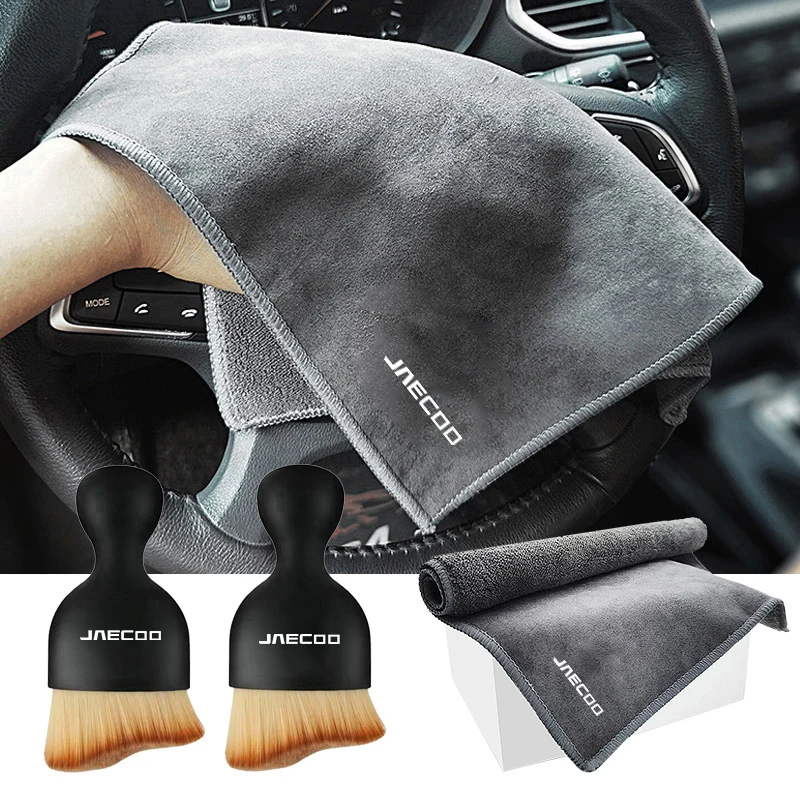 Microfiber Car Wash Towel Drying Cloth Cleaning Brush For Chery Jaecoo J7 J8 2022 2023 2024 Auto Clean Interior Accessories