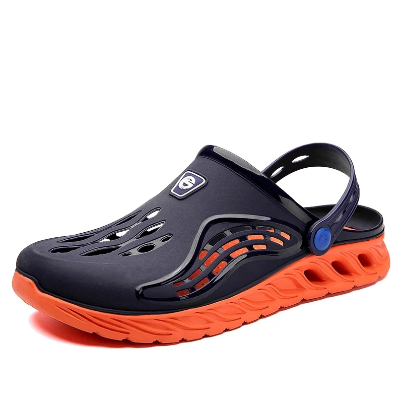 Marke Clogs M&auml;nner Sandalen Freizeit schuhe Unisex bunte Schuhe Sommer Strand Zapatos Hombre summer sandals mens shoes