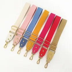 Multicolor Replacement Wide Shoulder Straps Adjustable Cotton Fabric Long Bag Strap All-matched Decorative Bag Accessories