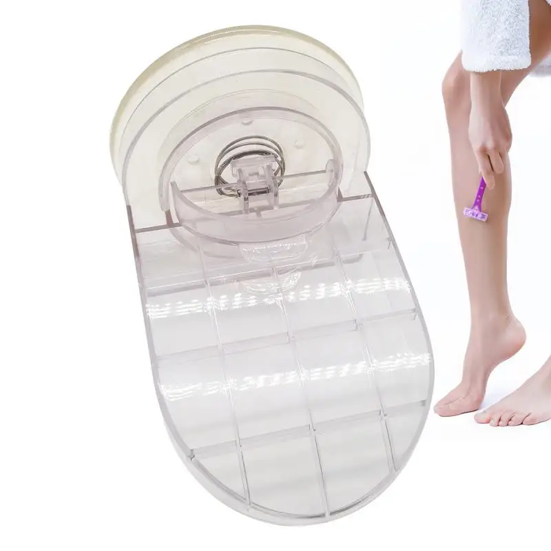 

Подставка для ног в ванную комнату, Педальный столик для ухода за ногами, не требует удара, для душа, для дома и душа