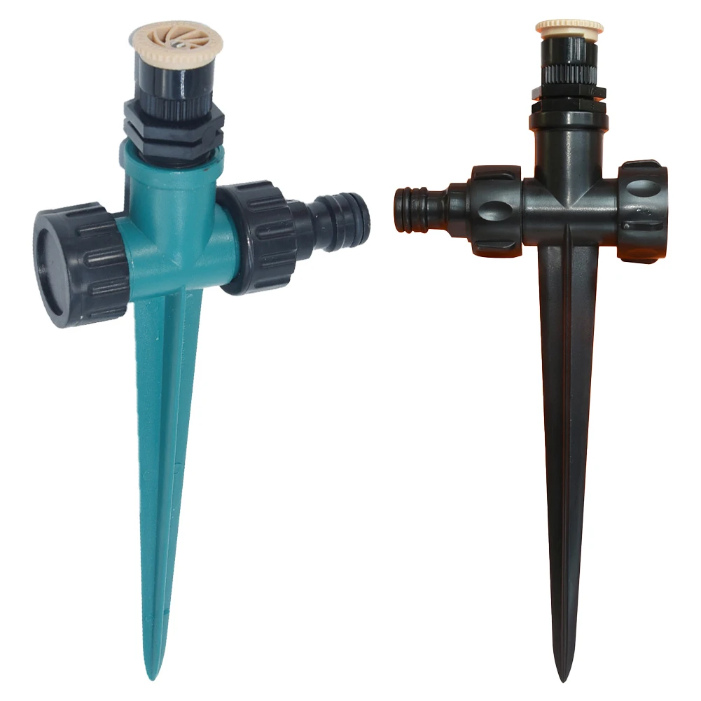 

1Pcs Garden Lawn Rotating Sprinkler 1/2" Male Thread Scattering Nozzle 360 Degree Automatic Rotating Watering Irrigation Sprinkl