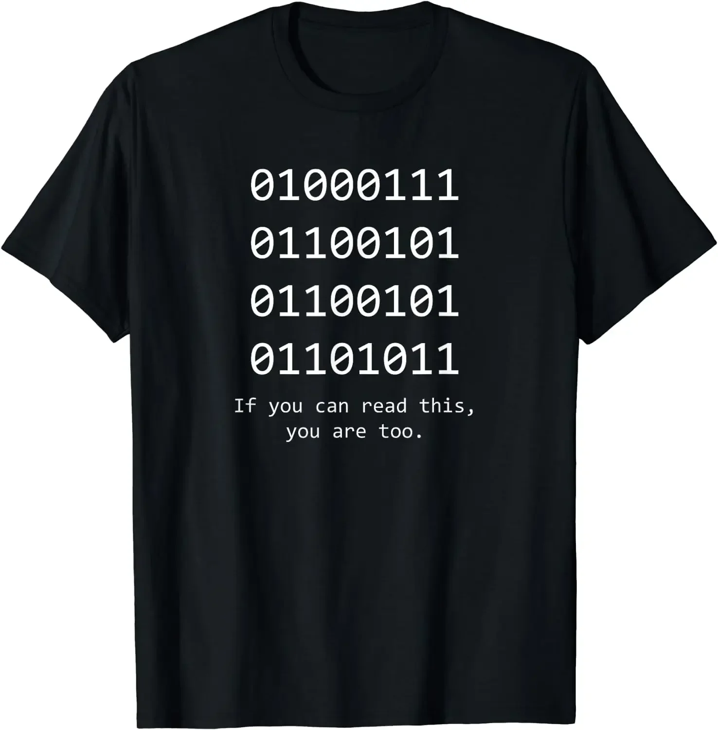 

Забавный разработчик Geek подарок для мужчин и женщин футболка с коротким рукавом Графические футболки компьютерный программатор двоичного кода футболки
