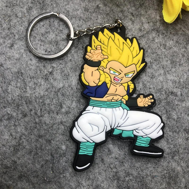 Gantungan Kunci Anime Dragon Ball Z 9Cm Gantungan Kunci PVC Goku