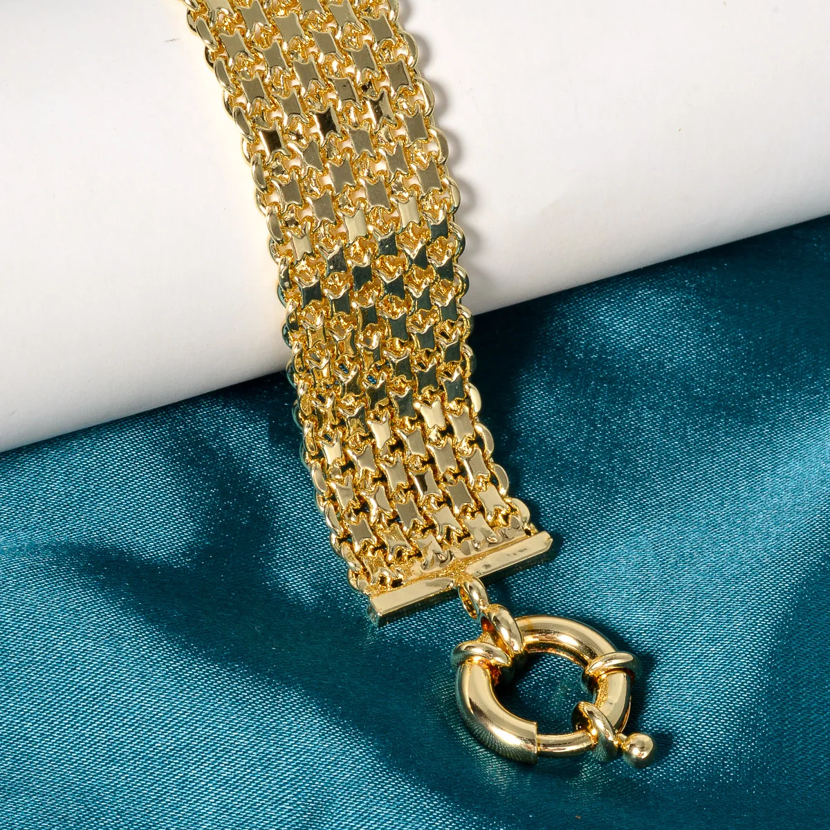 Apprêt extension chaînette 3,5 cm Plaqué or 18 Carats bracelet/Collier