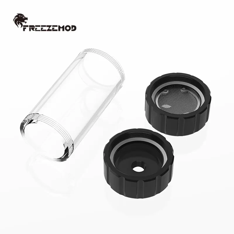 Zemod-pc Tanque de Água Cilíndrico Refrigerando Reservatório Industrial Acrílico Preto Branco od 50 mm Pom 87 137 mm 187 mm 237 mm 287 mm Ysx5pm3 - Imagem 6