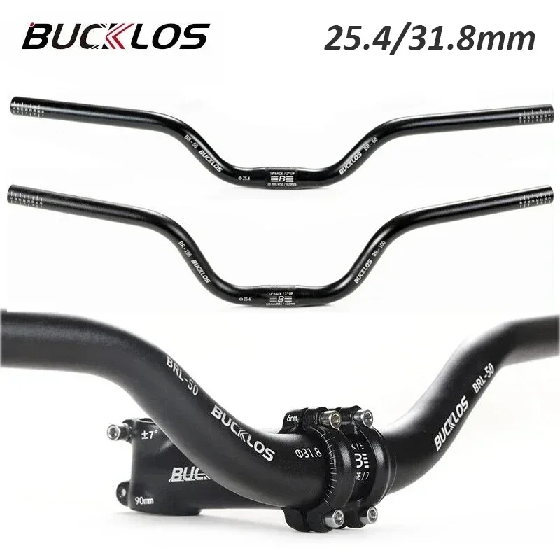 BUCKLOS MTB Handlebar Bike M Handlebar BMX Bicycle Riser