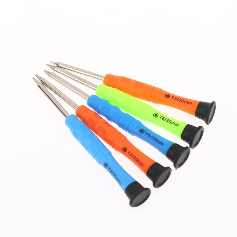 1/3/7Sets Torx-schraubendreher T2 T3 T4 T5 Stern Bit DIY Handy Hand Reparatur Tools kit Spezielle-förmigen Magnetische Schraubendreher – Detail 4