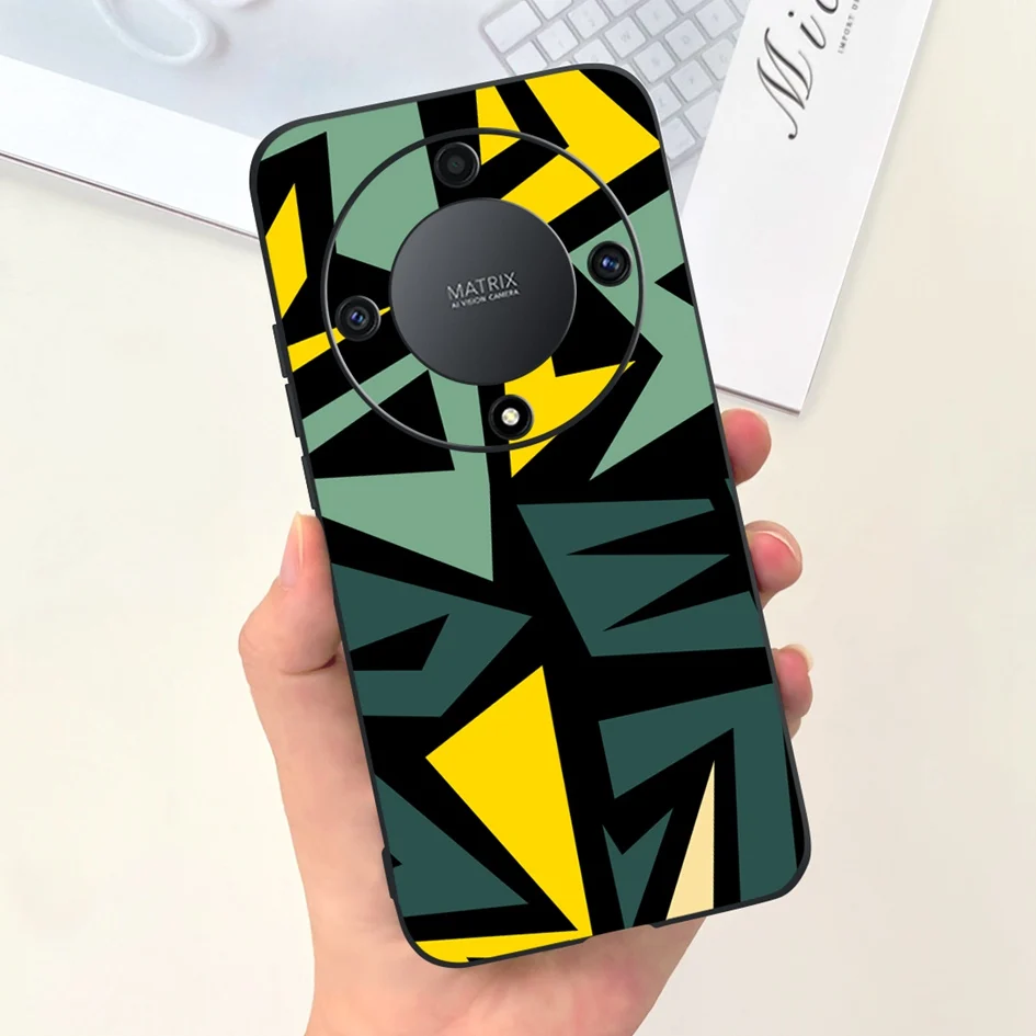 Lovely Cartoon Flower Slim Soft Silicone Phone Case Cover