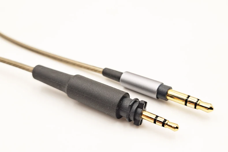 For Philips Headset SHP9000 SHP8900 SHP895 SRH440 SRH840 SRH840A SRH440A 940 750DJ Replaceable Silver Plated Cable
