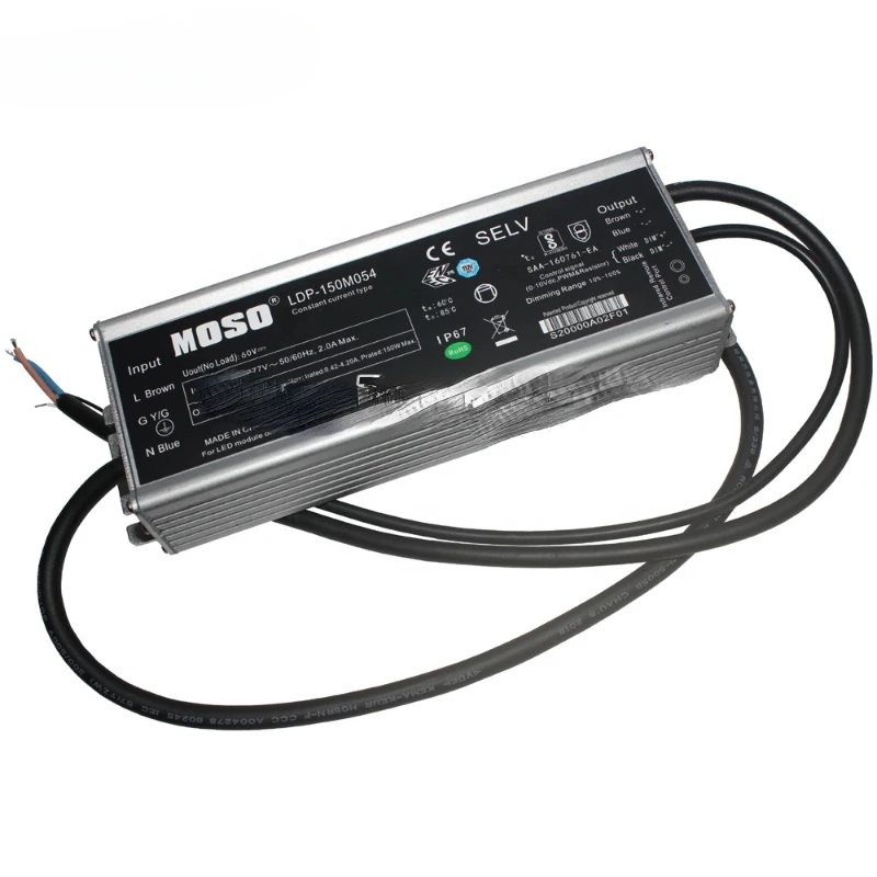 

Moso LED Driver LDP-150M054 LDP Series 150W Outdoor Programmable Current Transformers Variable Adjustable Power Supply