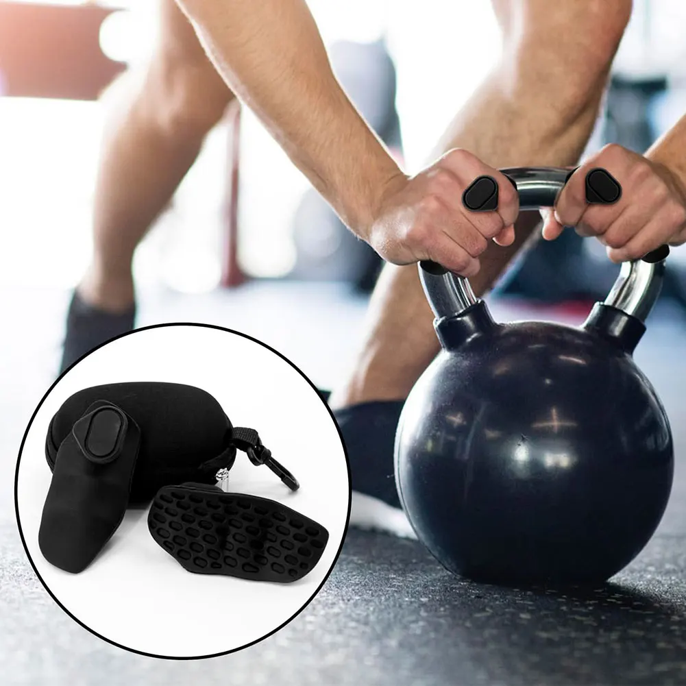 Finger Trainer Gymnastics Grip Weight Lifting Grips Bodybuilding Hand Strength Trainer Gym Pull Grip Handle Protection hand grips