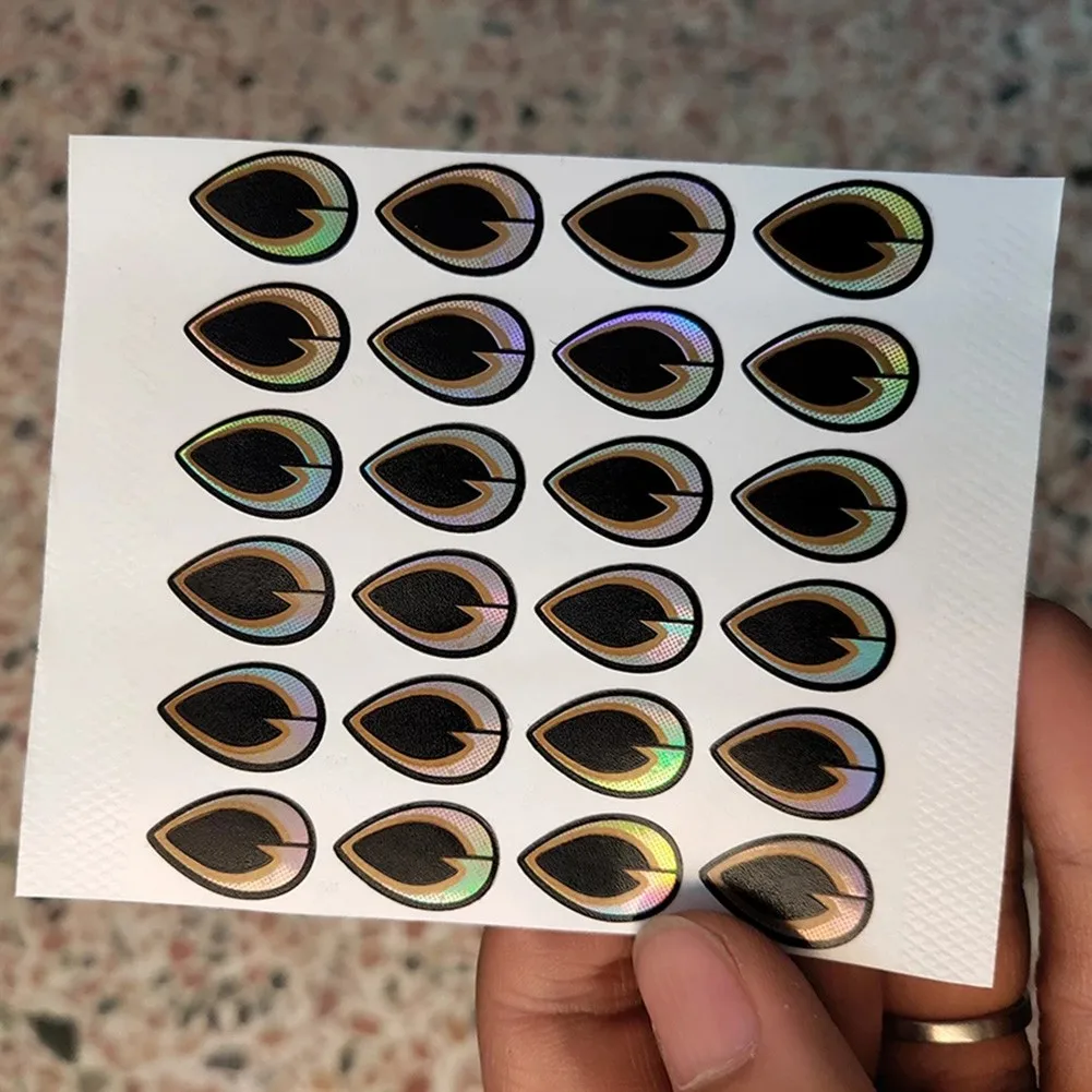 New 2021 Hot Sel 70/72pcs Fishing Lure Eyes Artificial 2D Holographic Laser Flat Lure Eyes Stickers Fisheyes Stickers Fishing special 3d holographic fishing lure eyes gold rims 3d fishing lure eyes