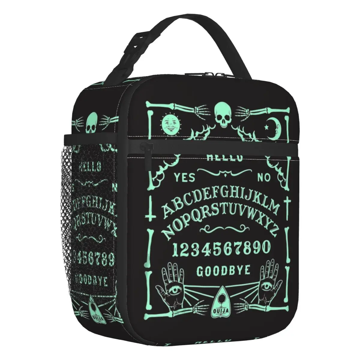 

Spirit Ouija термальная изолированная сумка для ланча для ведра, оккультистичный портативный контейнер для завтрака на Хэллоуин для школы