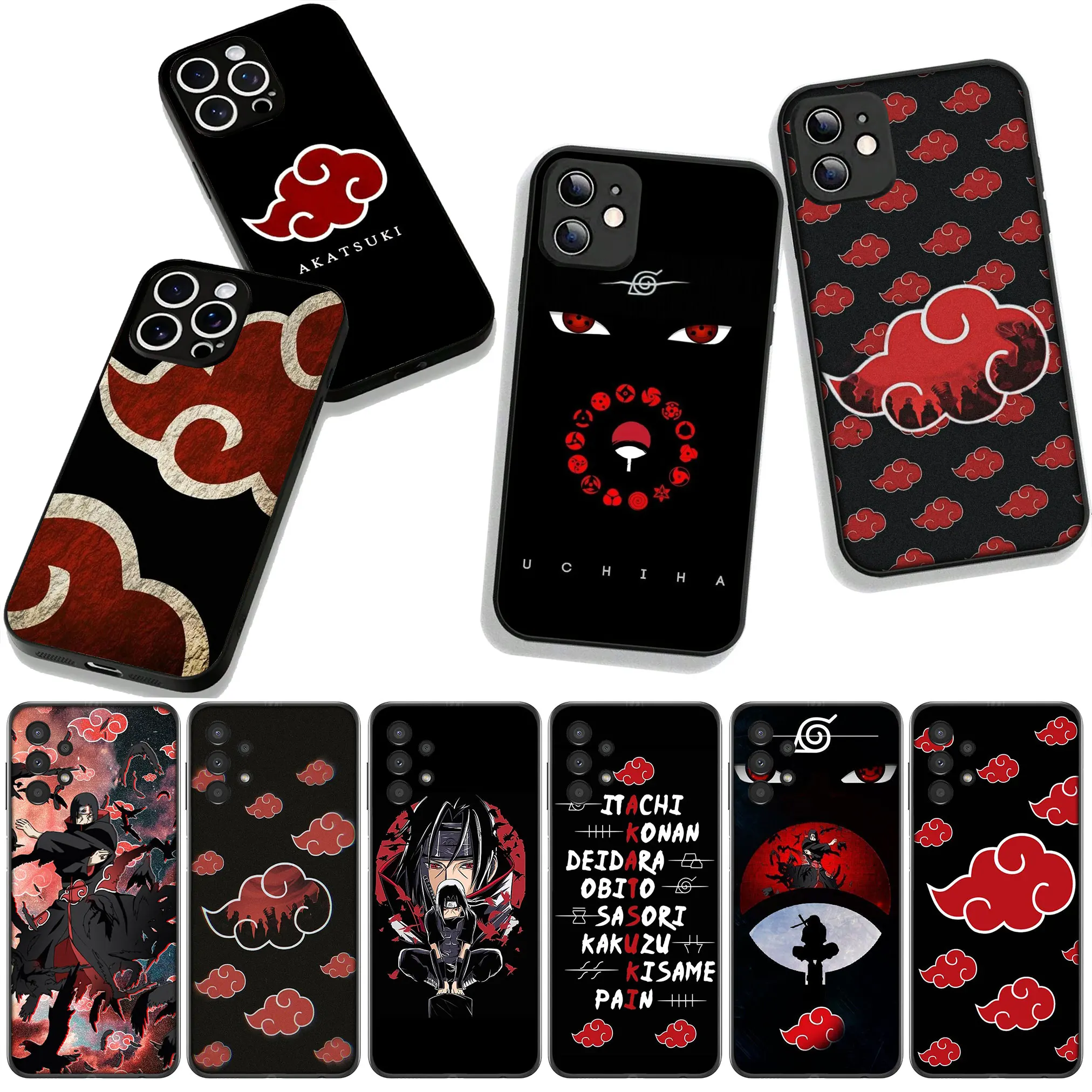 Uchiha Itachi Akatsuki Naruto Phone Case Cover