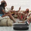 Ortizan 80W Bluetooth Speaker with Powerful Sound and Deep Bass IPX7 Waterproof Outdoor Loud Subwoofer Boombox for Party Camping 5