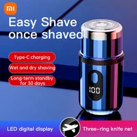 Xiaomi Mini Electric Shaver USB-C Rechargeable Shaver Waterproof Portable Shaver Powerful Travel Home Use Cordless Shaver 1