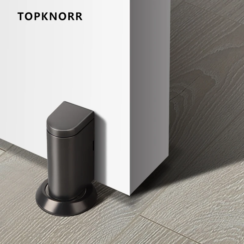 Punch-free Door Suction Anti-collision Home Door Bedroom Stop Touch Resistance Strong Magnetic Suction