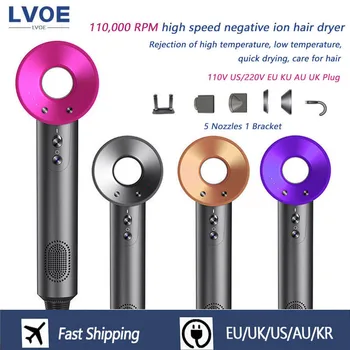 전문 음이온 헤어 드라이어, 고속 헤어 드라이어, 가전 제품, 냉온 온도조절기 제어, 전기 헤어 드라이어